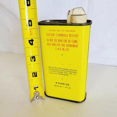 VINTAGE RED DEVIL LIGHTER FLUID (EMPTY)