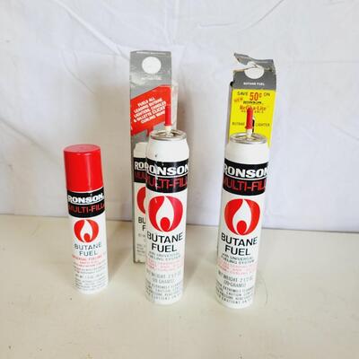 ASSORTMENT OF BUTANE