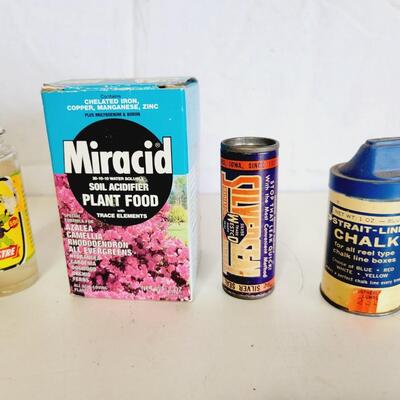 VINTAGE ASSORTMENT OF GARAGE ITEMS