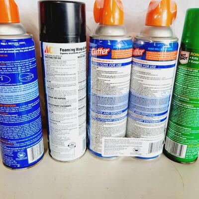 GARAGE ASSORTMENT OF BUG SPRAY