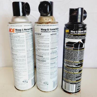 ASSORTMENT OF WASP & HORNET SPRAY