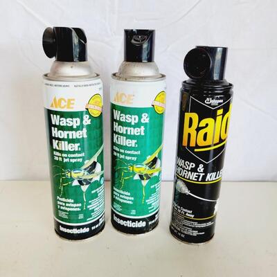 ASSORTMENT OF WASP & HORNET SPRAY