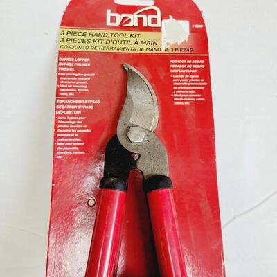 NEW BOND 3PC OUTDOOR HAND TOOL KIT
