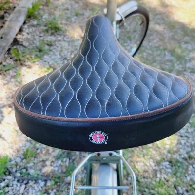 VINTAGE ROYCE UNION FOLDING WOMENS BICYCLE W/ SCHWINN SEAT