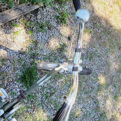 VINTAGE ROYCE UNION FOLDING WOMENS BICYCLE W/ SCHWINN SEAT