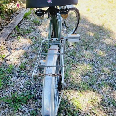 VINTAGE ROYCE UNION FOLDING WOMENS BICYCLE W/ SCHWINN SEAT