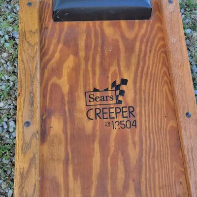 VINTAGE SEARS GARAGE CREEPER