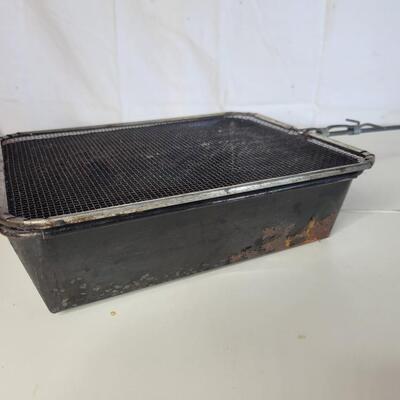 OUTDOOR FIRE PIT METAL POPCORN POPPER