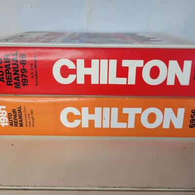 CHILTON 81 & 86 AUTOMOTIVE REPAIR MANUELS