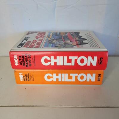 CHILTON 81 & 86 AUTOMOTIVE REPAIR MANUELS