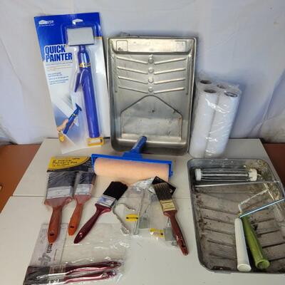 HUGE LOT OF PAINTING ITEMS