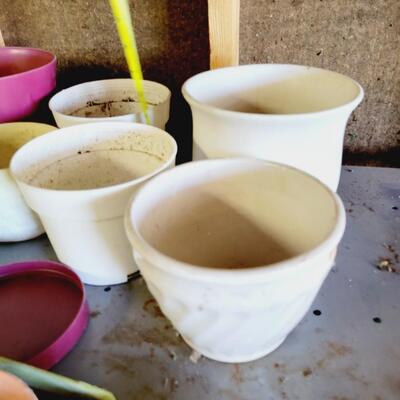 LARGE ASSORTMENT OF POTS #2