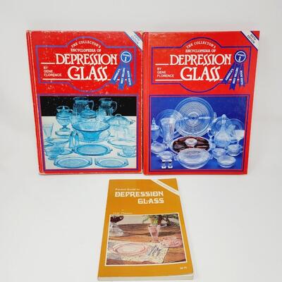 DEPRESSION GLASS INFO BOOK BUNDLE
