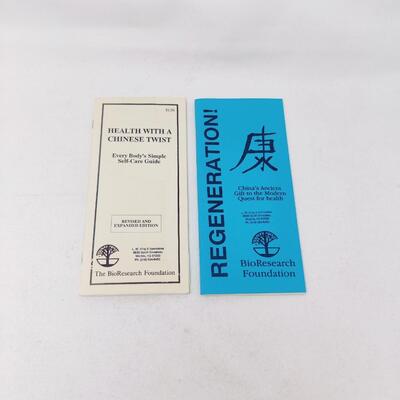 HEALTHY PAMPHLETS WITH A CHINESE TWIST