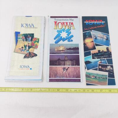VINTAGE MIDWEST TRAVEL MAP BUNDLE
