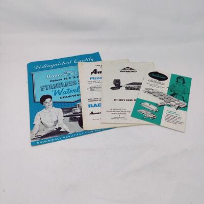 VINTAGE MANUALS BUNDLE