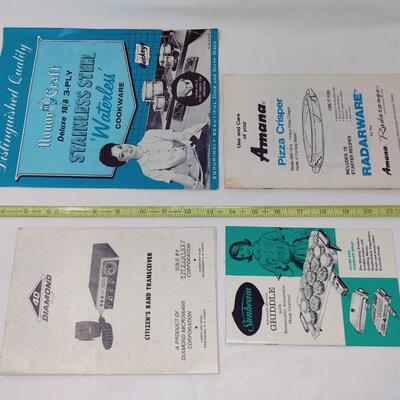 VINTAGE MANUALS BUNDLE