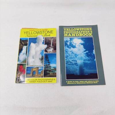 VINTAGE YELLOWSTONE NATIONAL PARK TRAVEL GUIDES