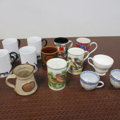 Collection Of Coffee Mugs