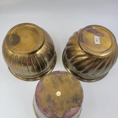 BRASS PLANTER BUNDLE