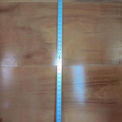 MENARDS METAL ALUMINUM YARDSTICK