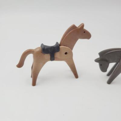 VINTAGE PLAYMOBIL GEOBRA HORSES
