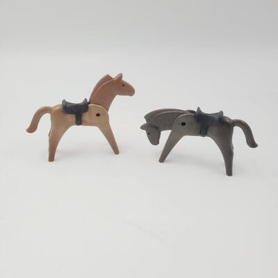 VINTAGE PLAYMOBIL GEOBRA HORSES