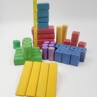 VINTAGE COLORFUL BLOCK ASSORTMENT