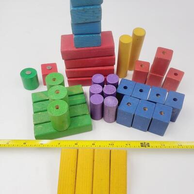 VINTAGE COLORFUL BLOCK ASSORTMENT