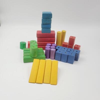 VINTAGE COLORFUL BLOCK ASSORTMENT