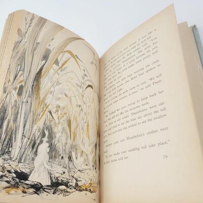 BEAUTIFULLY ILLISTRATED TALES OF HANS CHRISTIAN ANDERSON HARDBACK BOOK