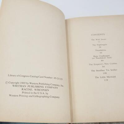 BEAUTIFULLY ILLISTRATED TALES OF HANS CHRISTIAN ANDERSON HARDBACK BOOK