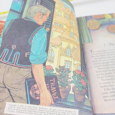 BEAUTIFULLY ILLISTRATED WALT DISNEY VINTAGE GOLDEN READING BOOK BUNDLE