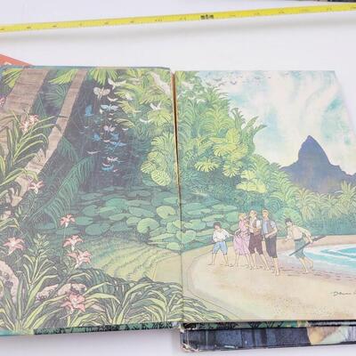 BEAUTIFULLY ILLISTRATED WALT DISNEY VINTAGE GOLDEN READING BOOK BUNDLE
