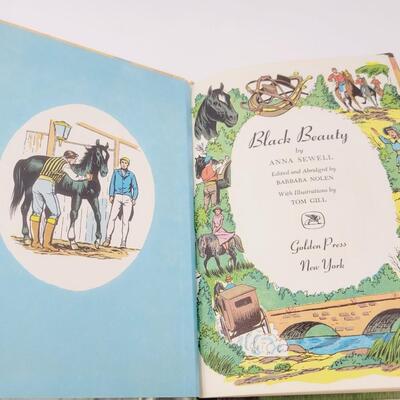 BEAUTIFULLY ILLISTRATED VINTAGE GOLDEN READING BOOK BUNDLE