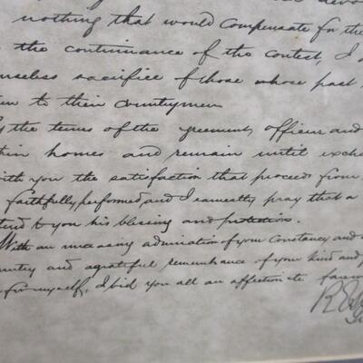General Lee's Farewell Order To His Troops