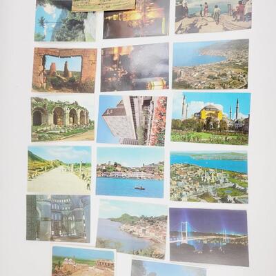 VINTAGE UNUSED POSTCARD ASSORTMENT BUNDLE #3