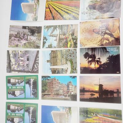 VINTAGE UNUSED POSTCARD ASSORTMENT BUNDLE #3
