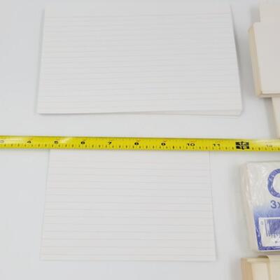 INDEX CARD BUNDLE