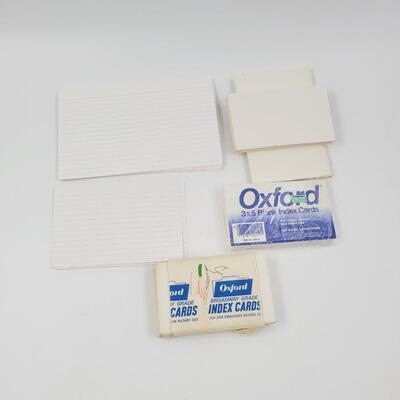 INDEX CARD BUNDLE