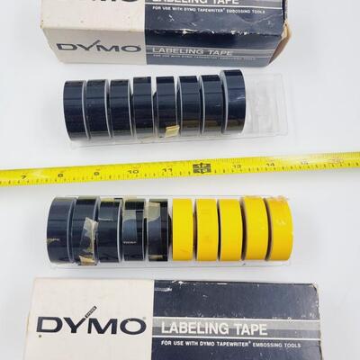 VINTAGE DYMO LABEL MAKER & ACCESORIES