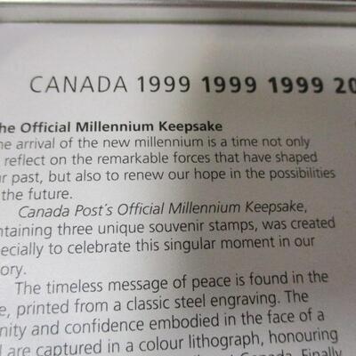 Canada Official Millennium Keepsake Coin & Stamp