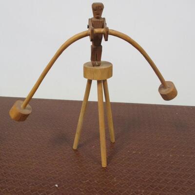 Wood Balancing Figure