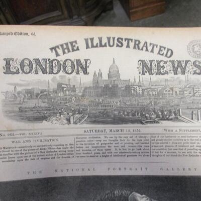 1800's Harper's Weekly & London News Papers