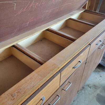 LARGE VINTAGE CABINET