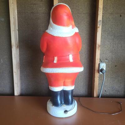 VINTAGE EMPIRE TALL BLOW MOLD SANTA
