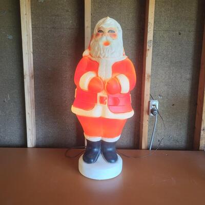VINTAGE EMPIRE TALL BLOW MOLD SANTA