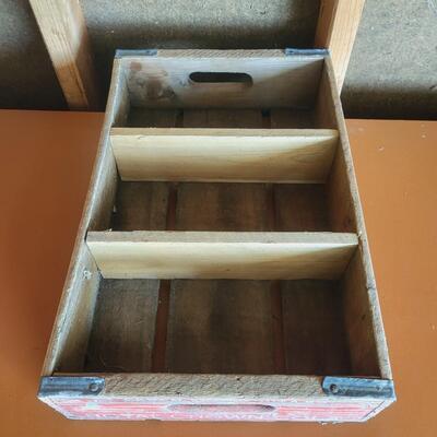 VINTAGE RC COLA WOODEN CRATE