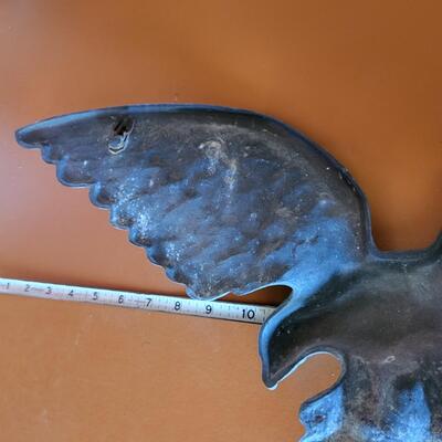 DECORATIVE IRON EAGLE PLAQUE