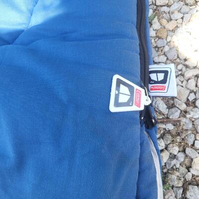 2 ALL WEATHER COLEMAN SLEEPING BAGS